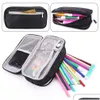 Pencil Bags Large Capacity Pencil Case Stationery Boys Girls Gift Pen Bag Box Cases Storage Student School Office Supplies Pouch Cos Dh6Rp