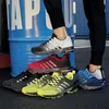 Торговые туфли мужчина плюс размер модных пары кроссовки дышащие спортивные женщины на открытом воздухе прогулки по теннисной легкой атлетике 221203