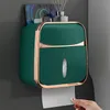 Soportes de papel higiénico Caja de papel higiénico Accesorios de baño montados en la pared Organizador de papel de almacenamiento de baño Etagere De Rangement Soporte de papel higiénico 221205