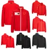 F1 Hoodie Formel 1 Racing Team Uniform Sweatshirt Spring Autumn Men's Fashion Zip Up Jacket Nya bilfans överdimensionerade hoodies toppar