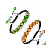 Perline Design all'ingrosso 7 Chakra Bracciali Guarigione Nce Perline Reiki Preghiera Pietre Fascino Energia Braccialetto Consegna goccia Gioielli Dh2Ue