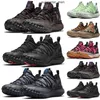 hommes femmes ACG Mountain Fly Low chaussures de course Sea Glass Green Abyss Fossil Brown Basalt Flash Crimson Black Anthracite baskets sport