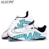 Sapatos de segurança Aliups Tamanho 32-45 homens meninos crianças boots de futebol de futebol tf tênis tênis de tênis treinar calçados esportivos 221205