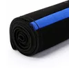 Stuurwielafdekkingen Accessoire Cover Vervanging 15 "Anti-slip zwarte blauwe auto