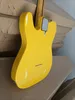 Chitarra elettrica Yellow Relic a 6 corde con tastiera in palissandro Battipenna Red Pearl personalizzabile