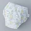 Panties 6pcs lot Baby Training Pants Washable Six Layer Gauze Urine Cloth Bag Learning Pant Kids Diaper Breathable Diapers 221205