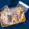 Frosted Zip Plastic Bag Flat Zipper Self Reclosable Poly Bag Food Gift Packaging Bags