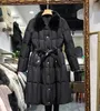 Women's Down Parkas Woman Coats Long Natural Winter Mink Fur Female Warm H1019 221205