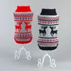 Cat Costumes Winter Warm Pet Sweater For Small Dogs Cats Print Puppy Dog Pullovers Dachshund Chihuahua Clothing Mascotas Clothes