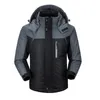 Men s Down Parkas Men Winter Thick Velvet Windproof Coat High Quality Male Waterproof Jacket 221203