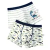 Slipje 4 stks lot jongens bokser kinderen s ondergoed gestripte marineblauw cato onderbroek jongens kleding 221205