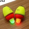 Acessórios de pesca 5pcs Double Optical Interchange Night Led Electronic Luminous Sea Float S Long Drift Rod Stopper Floats Light Pesca 221205