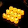 Ljus LED Light Bougie Holiday Party Decorative Electronic Candle for Creative Arts and Crafts Birthday Decorations Gifts 1 7rx ZZ DHVLA