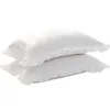 Posilna obudowa 2PCS Super sprzedaż biała poduszka 100% bawełniana poduszka obudowa domowa Poduszki Poduszki Pokrywa szczypta wzniesienia Księżniczka