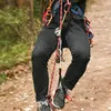 Cordons Élingues et sangles SRT Rock Climbing Foot Ascender Riser With Pedal Belt Grasp Rope Gear Anti Fall Off Left Right foot ascend 221203