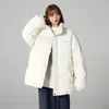 Piumino da donna Parka double face Lilla Fuzzy Pane di lana Giacche Plus Size Inverno Cappotto in pelliccia sintetica Donna Giacca imbottita in cotone Stampa mucca Capispalla Carino 221205