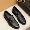Dress Shoes Sneakers Mens Lederen Designer Luxurys Zwart Ademende niet-01 Wear-resistente rubberen zool Top Cowhide