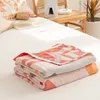 BlanketCotton gaze mousseline couverture terrasse jardin inclinable couverture bébé linge de lit 221203