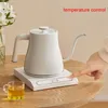 Thermose 0,8 L Kettle électrique électrique en acier inoxydable avec isolation cafetière de café constant