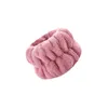 Coral Velvet Towel Waterproof Face Wrist Head Ornaments Dual Absorbent Wipe Sweat Head With Sports Hair Band Wholesale tt1205