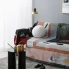 Filtdekorativ soffa filt för vardagsrum slipcover stickad tråd kastar piano dammtät täckt bordduk tapestry heminredning 221203