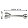 Lait en acier inoxydable Mousseur Oeuf Ouvre-coquille Oeufs Topper Cutter Ouvre-coquille Métal Bouilli Raw Open Tools Creative Kitchen Tool