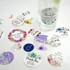 Wrap regalo 100pcs 5 cm adesivi di nozze personalizzati personalizzati etichetta rotonda scatole impermeabili Nome Logo Candy Bombard