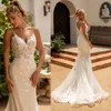 Grace sirena Vestidos De Novia romántico encaje vestido De Novia 2022 para mujeres tul tren De barrido vestido De Novia Vestidos De Novia