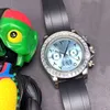 Titta p￥ Automatiska mekaniska m￤n Diamond Bezel Business Wristwatch rostfritt st￥l Armband Montre de Luxe Arabiska siffror och latin