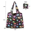 Storage Bags Foldable Shopping Bag Reusable Eco For Vegetables Grocery Package Women's Shopper Large Handbags Tote Pocket Pouch