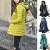 Femmes Down Parkas Femmes Longs Chauds Puffer Vestes Ultralight Canard Veste Automne Hiver Portable À Capuche Parka Manteau Coupe-Vent Outwear 221205