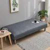 Stol t￤cker arml￶sa futon slipcovers stretch folding b￤ddsoffa s￤ng t￤cker vattenbest￤ndiga soffm￶bler skydds tv￤ttbart avtagbart