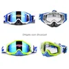 ￓculos de sol de motocicleta ￓculos de motocross GAFAS Capacete de motocicleta Glass de ciclismo ATV Bike Sunglasses Seguran￧a com embalagem Red D Dhdkh