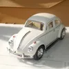 Oggetti decorativi Figurine est Arrivo Retro Vintage Beetle Diecast Tirare indietro Modello di auto Giocattolo per bambini Regalo Carino Miniature 221203