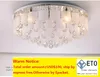 Lustre de cristal moderno luzes de cristal lâmpada de cristal pingente de vidro pingente de vidro lustre moderno decoração home decoração controle remoto