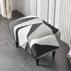 Sandalye Baskılı Streç Dönemi Kapak Geometrisi Osmanlı Polyester Toz Geçirmez Kanepe Slipcovers