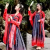 Bühnenbekleidung Hanfu Chinesischer Stil Altes Kostüm Frauen traditionelle Volkstanzperformance Kleidung Retro -Sänger Prinzessin Fairy Kleid
