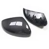 1 Pair Carbon Fiber Rearview Side Mirror Cover Caps for HONDA FIT JAZZ GR9 Replacement Side Rear-View