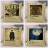 Soft Plush Pillow Case Hot Movie Vintage Poster Call Me By Your Name Cushion Cover Decor Classic Pillowcase for Sofa Home Car