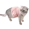 Costumes de chat été robe pour animaux de compagnie fille chien vêtements belle jupe imprimée princesse chiot robes pour Chihuahua Yorkshire