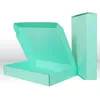 Gift Wrap Gift Wrap 20Pcs 15X15X5Cm Colorf Pink Green Black Kraft Cardboard Paper Box Carton Corrugated Boxes Express Packing 7 V2 D Dhomt