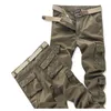 Men's Camouflage Cargo Pants Casual Cotton Multi Pockets Military Tactical Streetwear Overalls Work Combat Long Trousers 28-44 200 lbs available