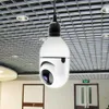 IP Cameras Lamp Head Type Monitoring Bulb 1080P Mobile Phone WIFI Remote Monitoring Camera HD Infrared Night Vision Two Way Talk