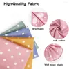 Hundkl￤der Bandanas Polka prickar Kerchief Daily Triangle Bibbs Pink Green Blue Orange Scarfs Pet Birthday Present justerbara tillbeh￶r