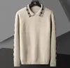 Schwarz Blau Beige Khaki Nerz Samt Pullover Männer Rollkragen Pulloves Mann Schlank Mohair Pullover Warme Gestrickte Pullover