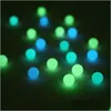 喫煙パイプミニ6mm 8mm Quartz Terp Pearl Luminous Glowing Colored Pearls Balls for 10mm 14mm 18mm 18mmバンガーネイルガラスボンdhthk