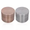 Aluminum CNC Diamond Smoking Herb Grinder 4 Pieces Glitter Tobacco Crusher Dry Herb Spice Muller Sharp Metal Teeth