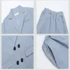 Suits Teenage Boys Clothing Sets Spring Letter Blazer Pants Two Pieces Suit for Clothes Fashion Kids Costume 8 10 12 13Years 221205