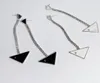 여자 삼각형 편지 스터드 귀걸이 장난 꾸러기 이어링 스탬프 패션 쥬얼리 액세서리 선물 파티 9008053