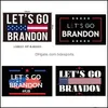 Bandiere Banner 2024 Let's Go Brandon Trump Bandiera elettorale Bandiere presidenziali a doppia faccia 150X90 cm 5202 Q2 Consegna a domicilio Giardino domestico Fes Dhpfj